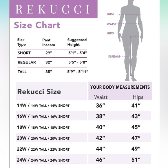 NWT Burgandy Rekucci Curvy Woman Ease into Comfort Barely Bootcut Plus Size Pant - Picture 8 of 10